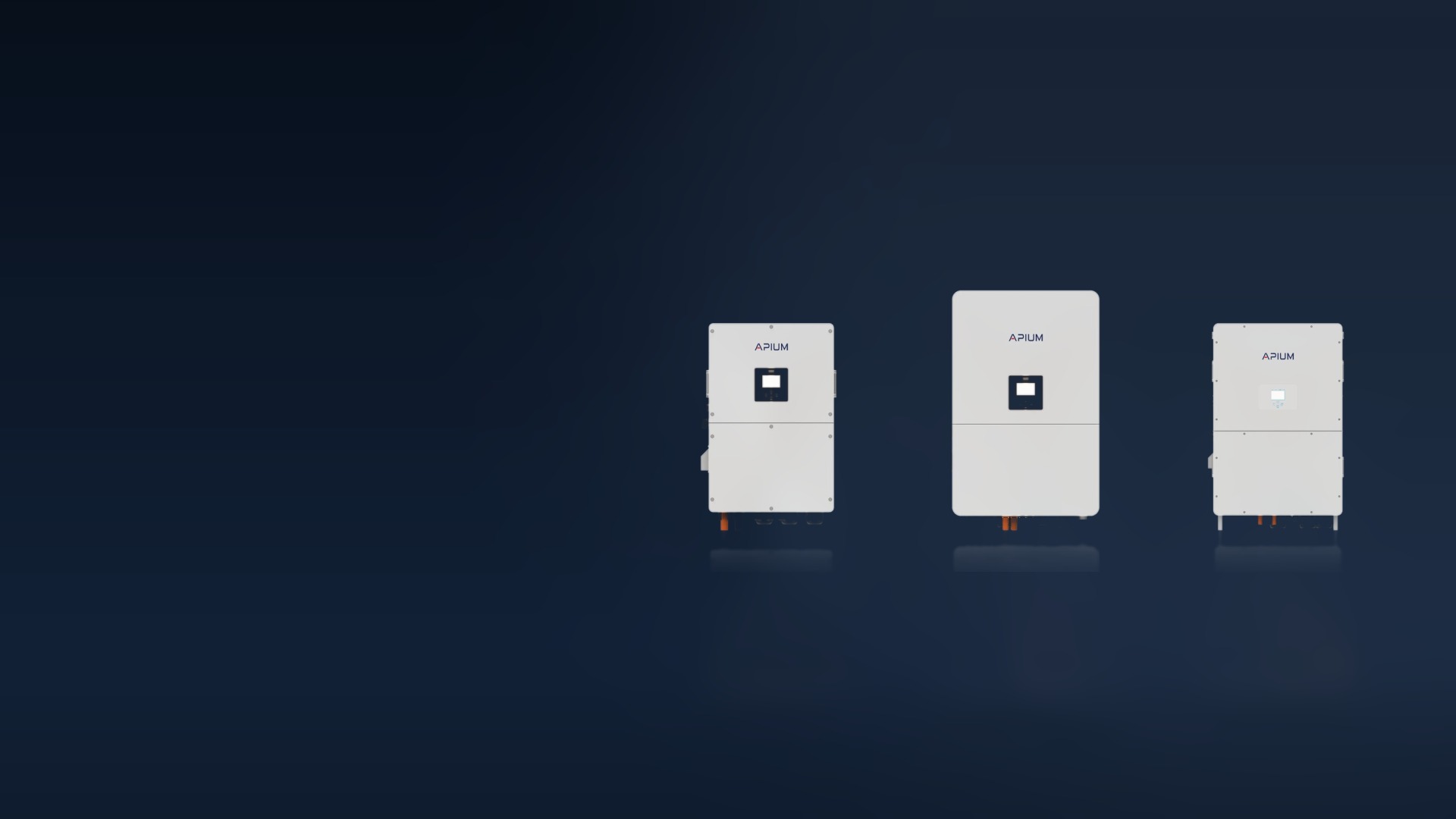 Apium high-voltage three-phase commercial inverter cabinets
